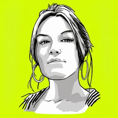 Illustrated portrait from the marketing team.