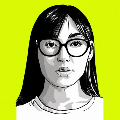 Illustrated portrait from the growth and support team.